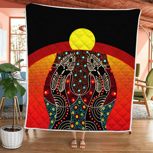 Aboriginal Decors Australian Gifts Djanggawul Quilt