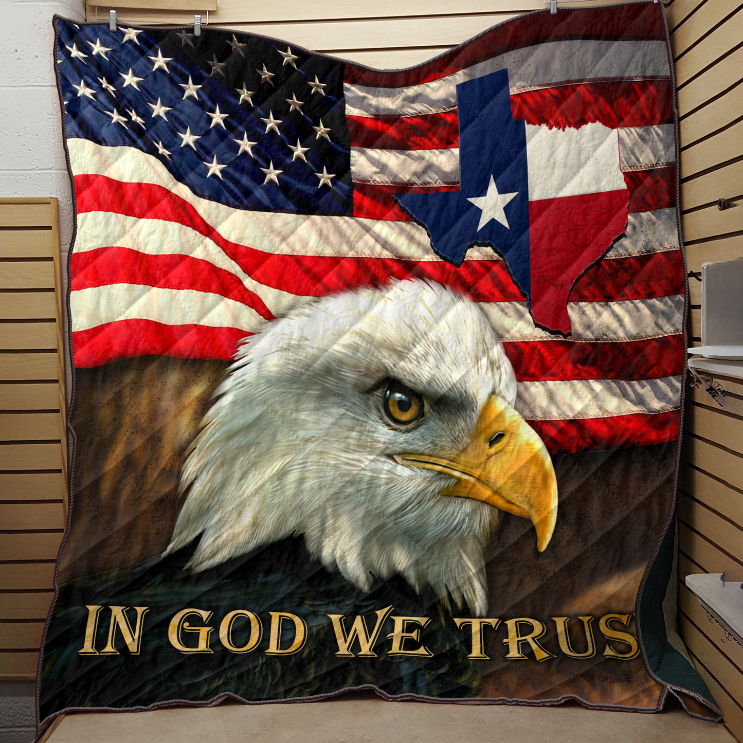 American Texas 3D Quilt 03