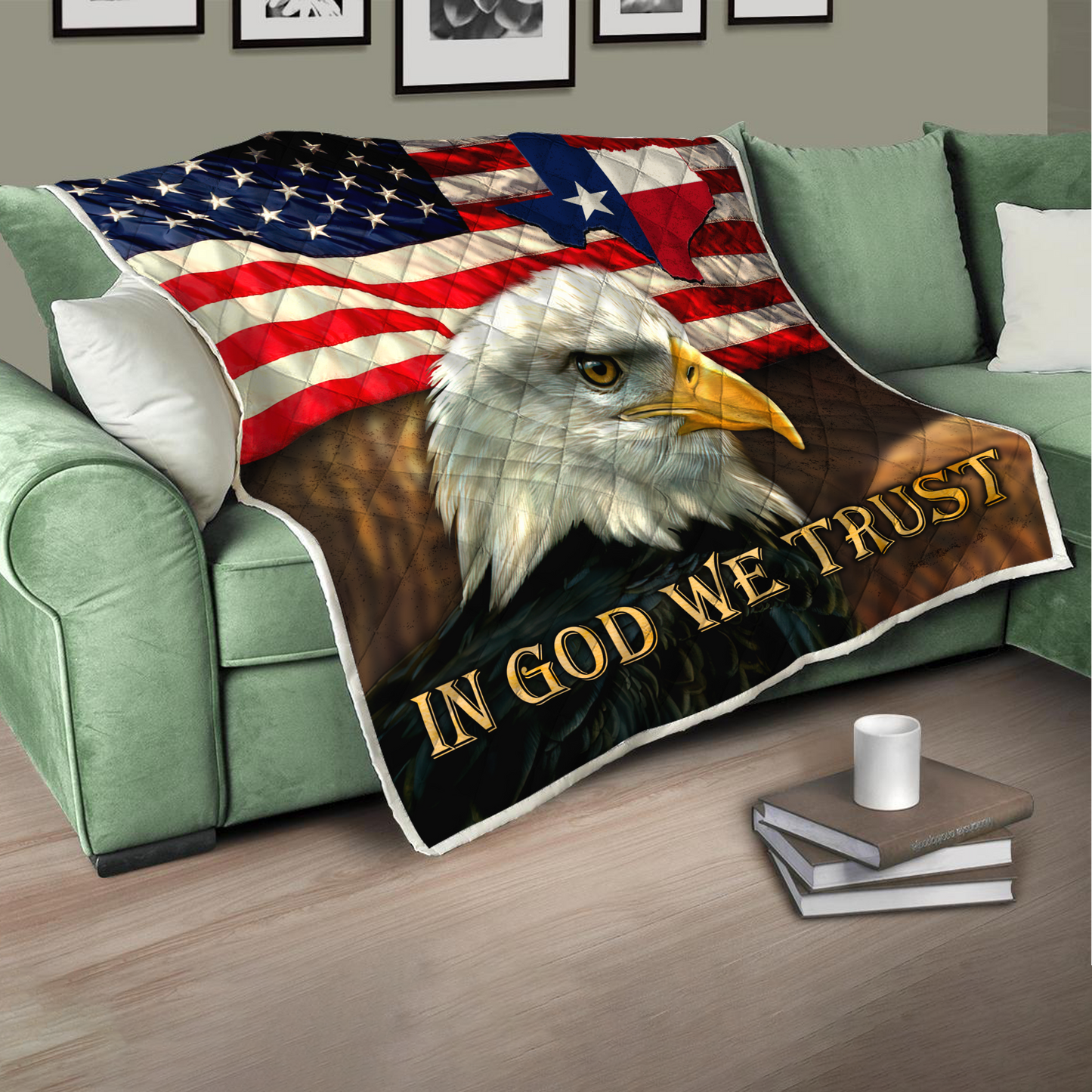 American Texas 3D Quilt 03