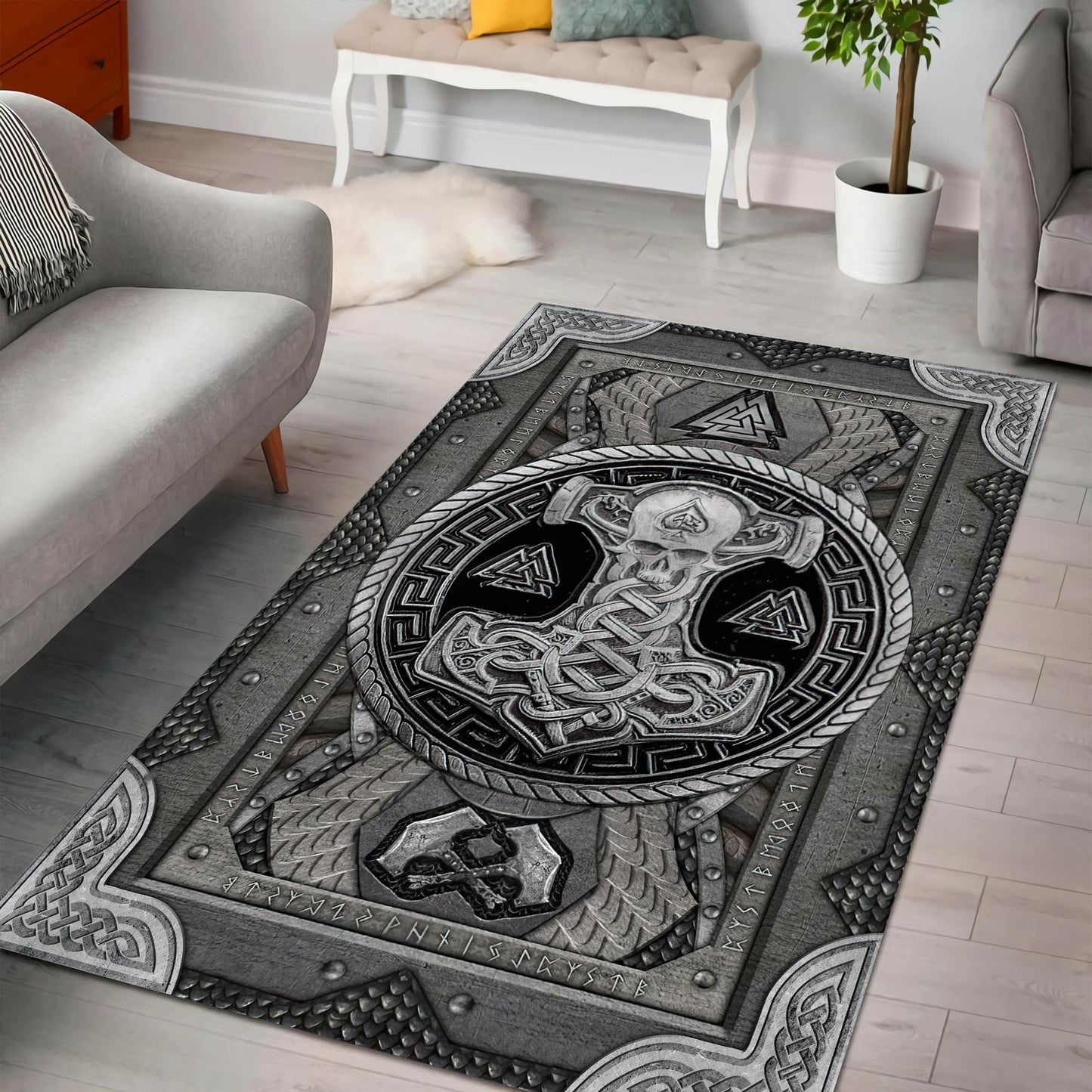 Viking Skull Rug TN AM20042105