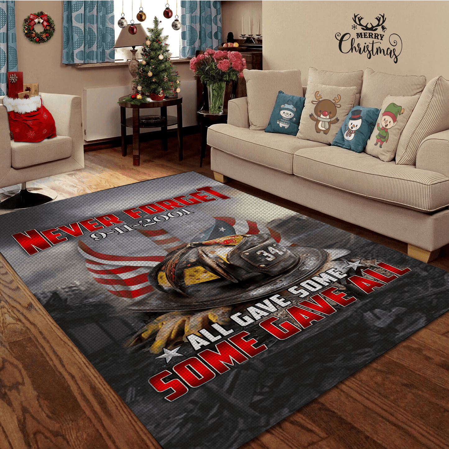 Firefighter Premium Rug