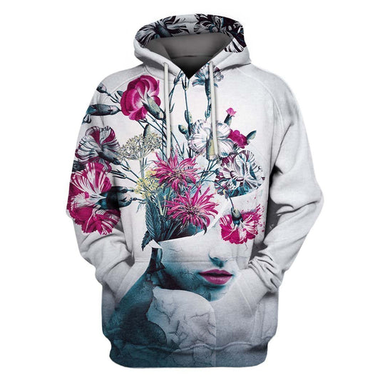 3D All Over Print Spirit of Flowers Shirt-Apparel-6teenth World-Hoodie-S-Vibe Cosy™