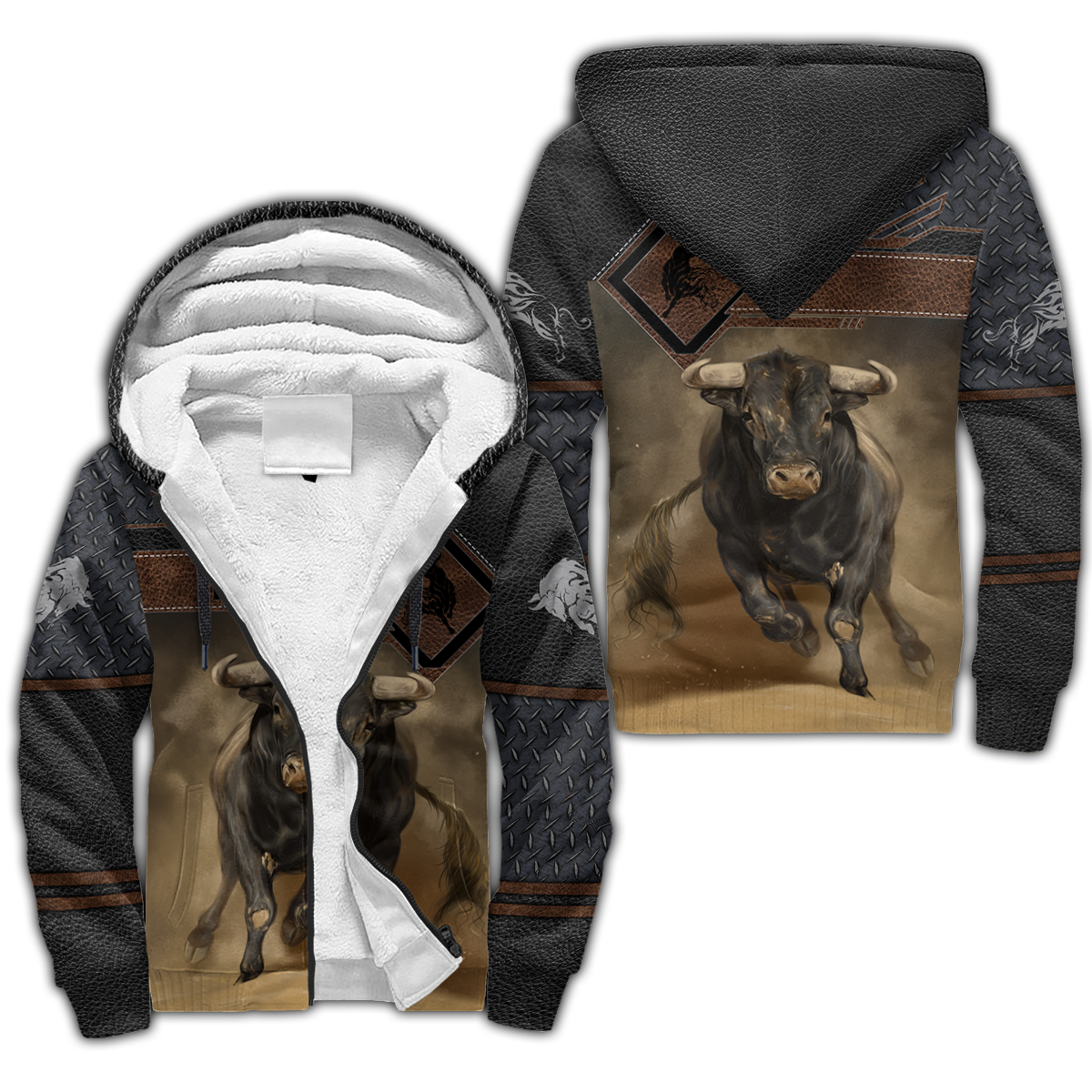 Bull 3D All Over Printed Unisex Shirts For Men And Women