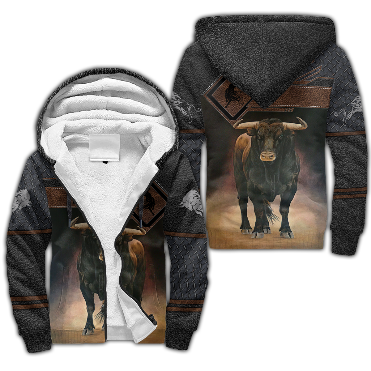 Bull 3D All Over Printed Unisex Shirts For Men And Women