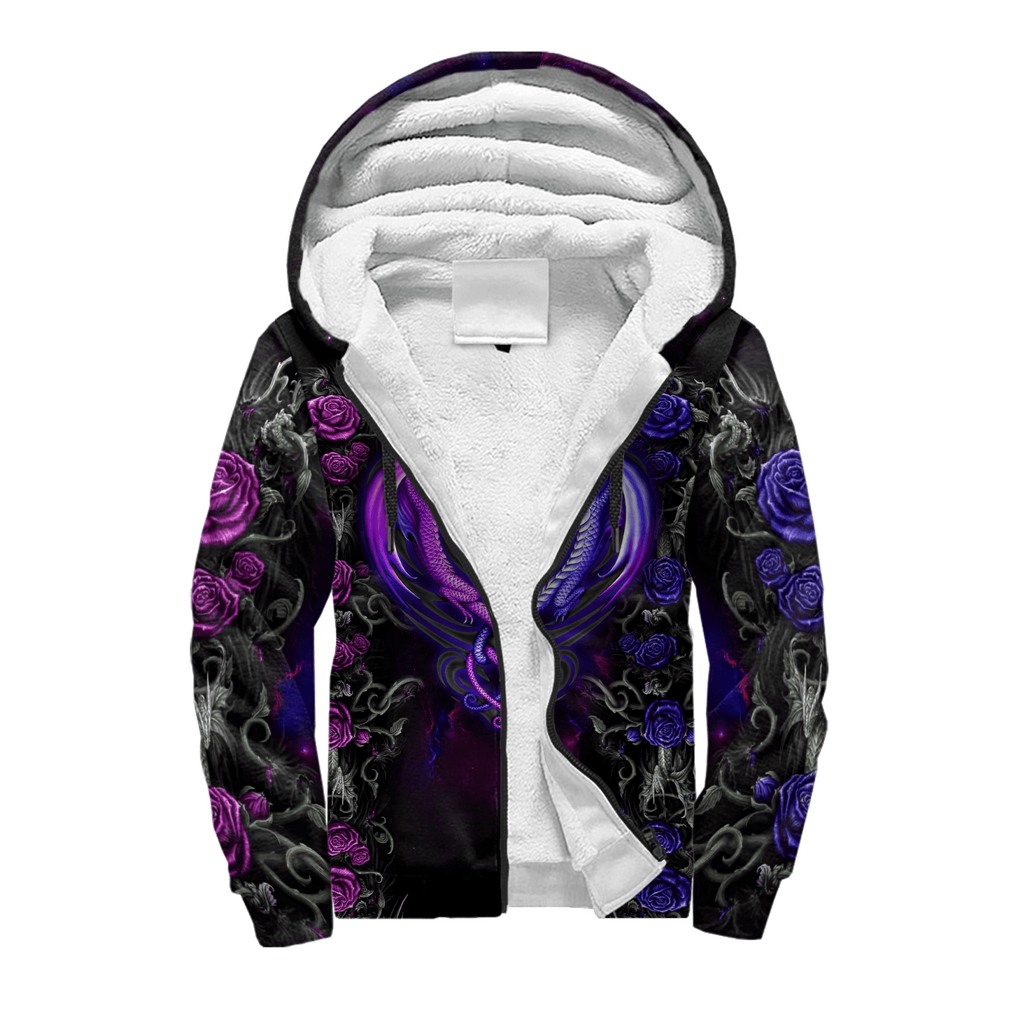 Tmarc Tee Dungeons and Dragons Couple 3D All Over Printed Shirts Purple