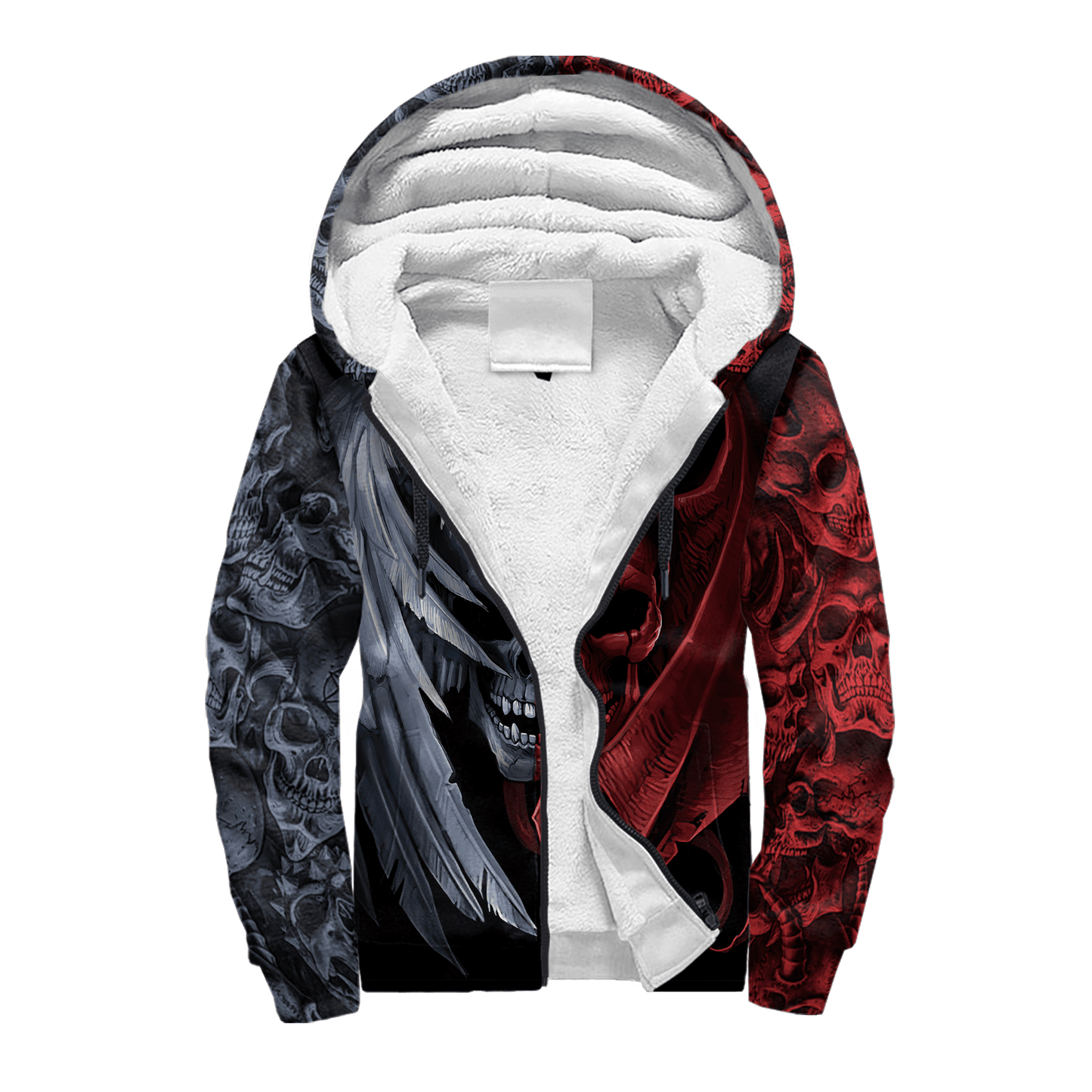 Tmarc Tee Gentle And Evil Skull 3D All Over Printed Unisex Shirts