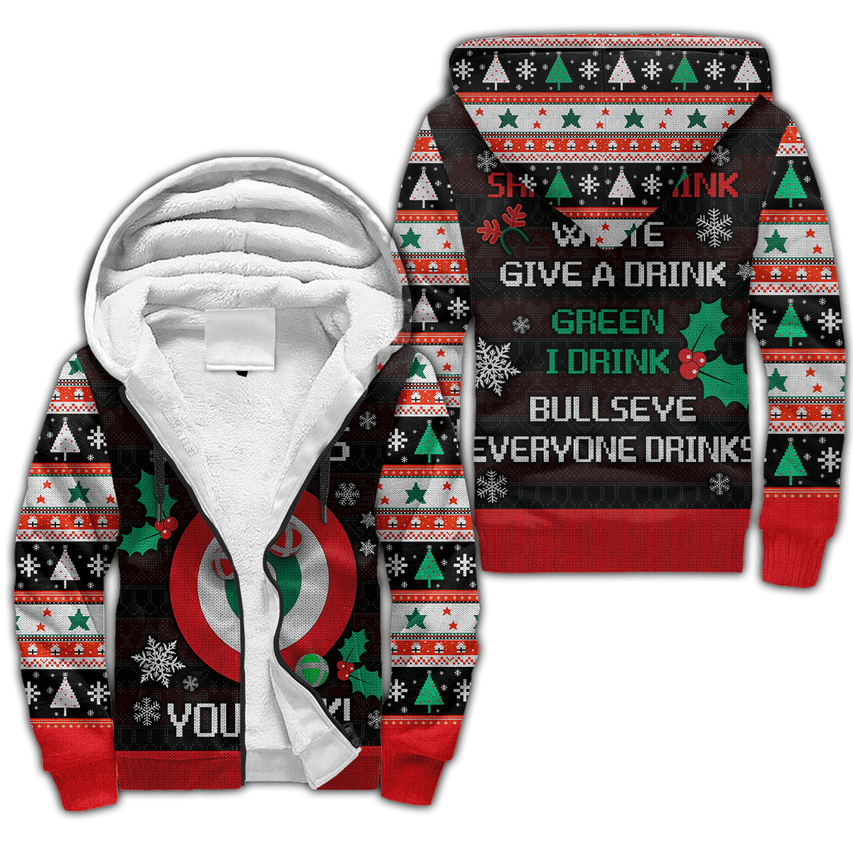 You Miss You Drink Christmas 3D All Over Printed Unisex Shirts