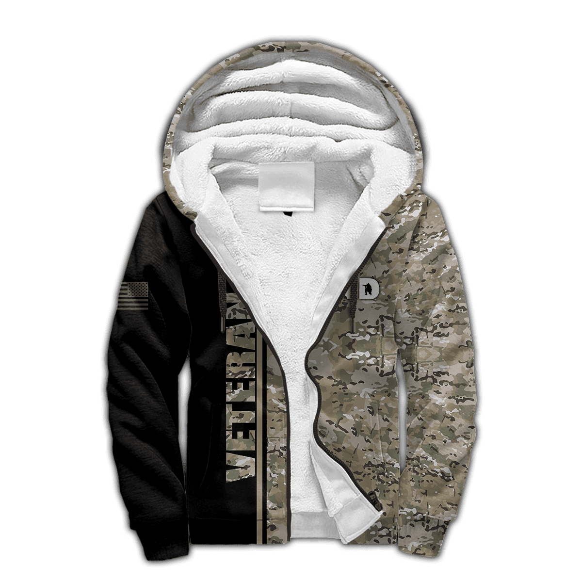 US Veteran Dad Camo 3d printed shirts Proud Military