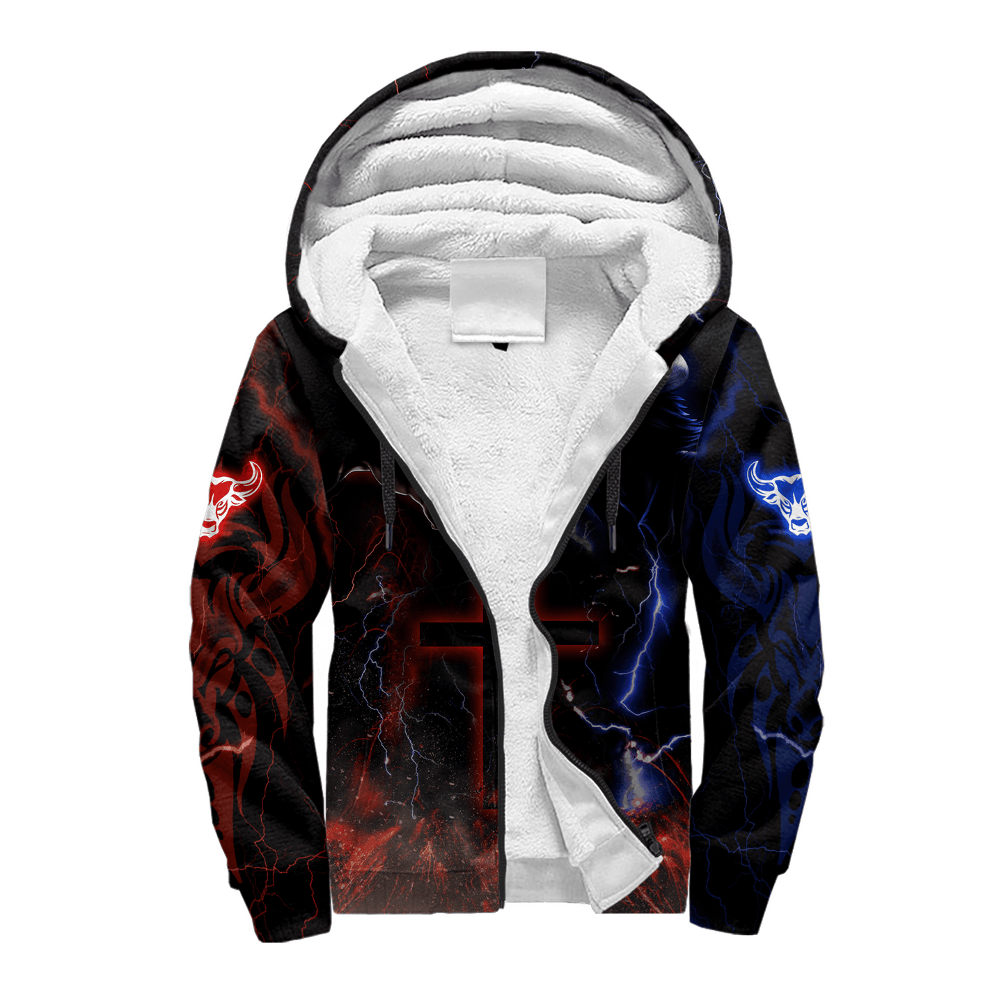 Tmarc Tee Bull Riding Red Blue Fight Cross 3D All Over Printed Unisex Shirts