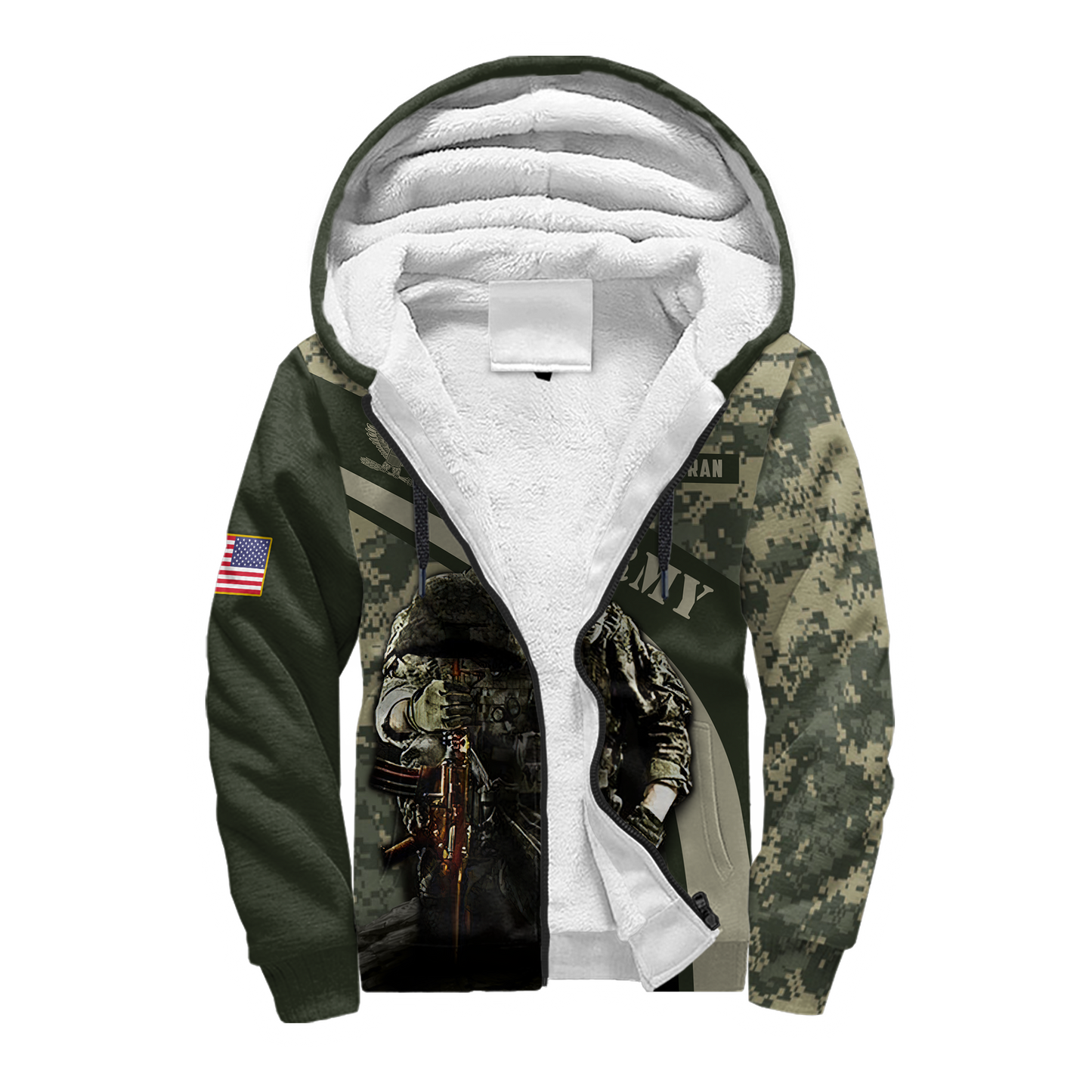 US Army Veteran 3D All Over Printed Shirts