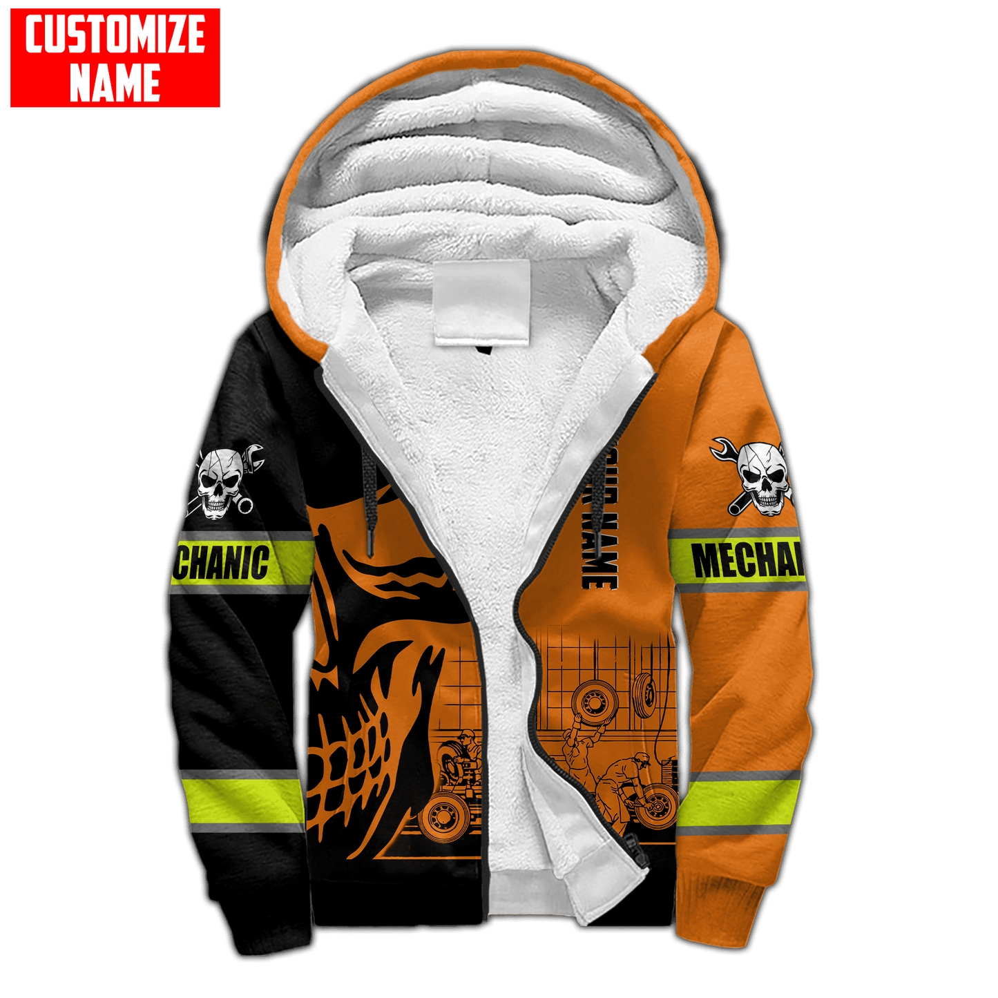 Tmarc Tee Personalized Name Mechanic 3D All Over Printed Unisex Shirts Safety