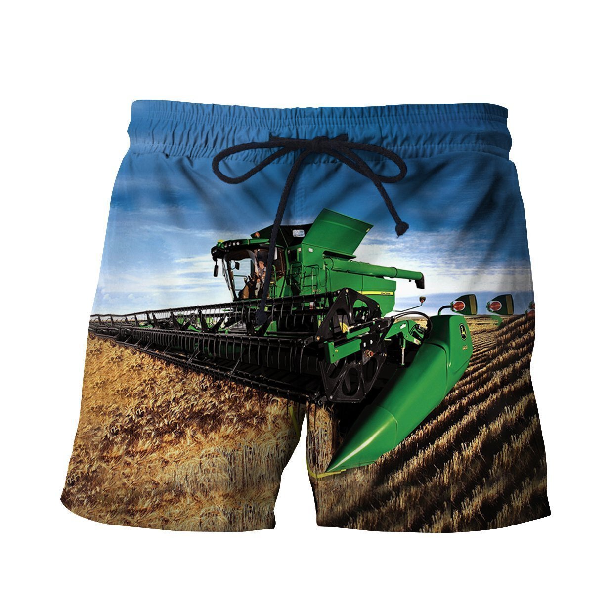 3D All Over Printed Green combine Shirts And Shorts-Apparel-6teenth World-SHORTS-S-Vibe Cosy™