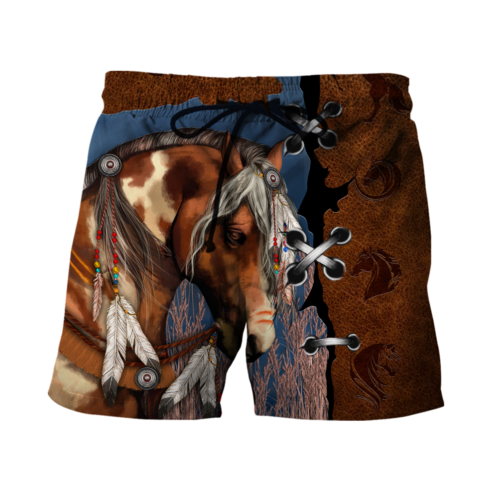 Brown Horse 3D All Over Printed Shirts TR1606201S