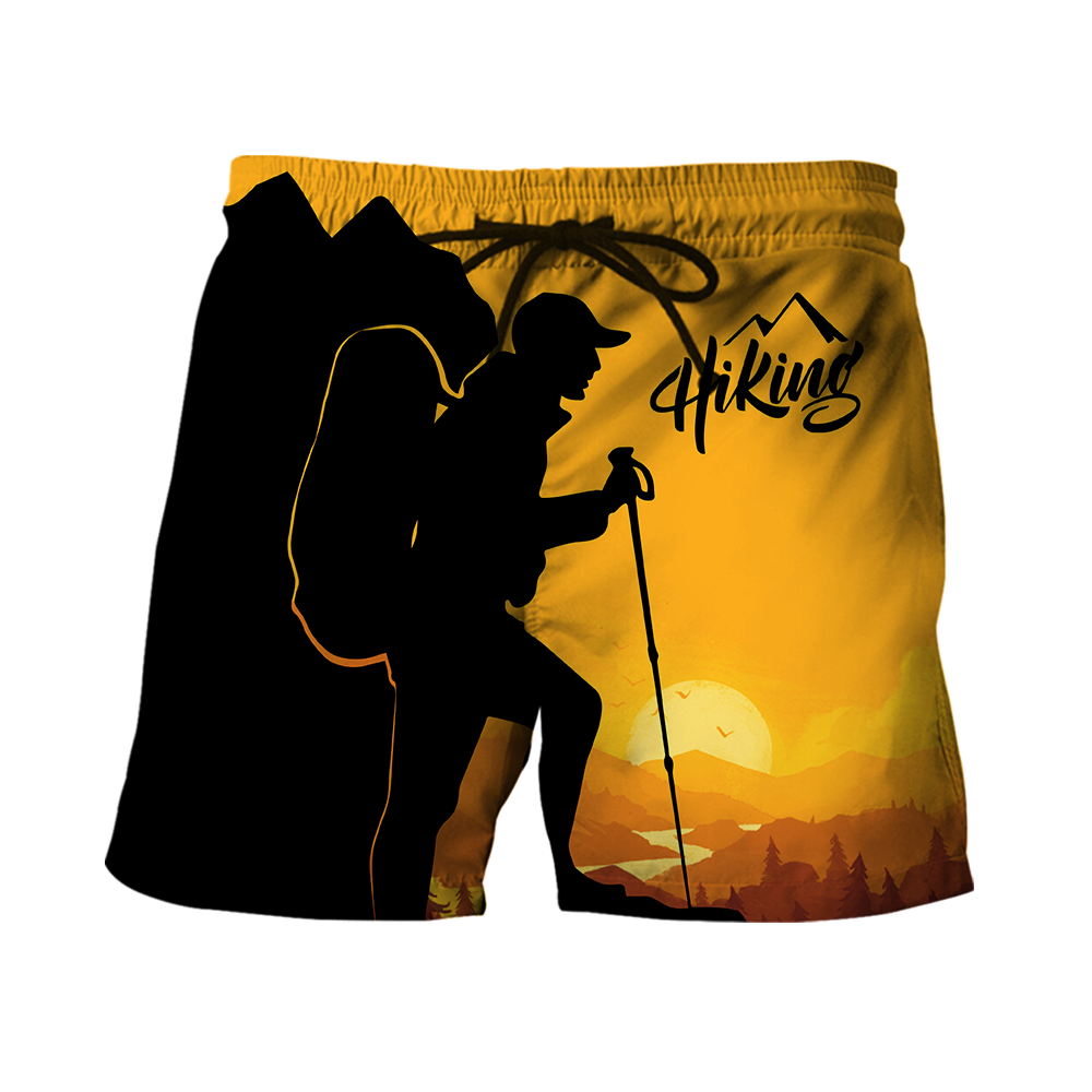 Hiking trails open sunset 3D all over printed shirts for men and women