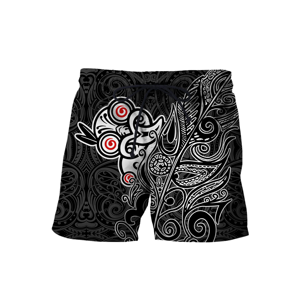 Tiki fern maori hoodie all over printed shirts for men and women AZ301201 - Amaze Style™-Apparel