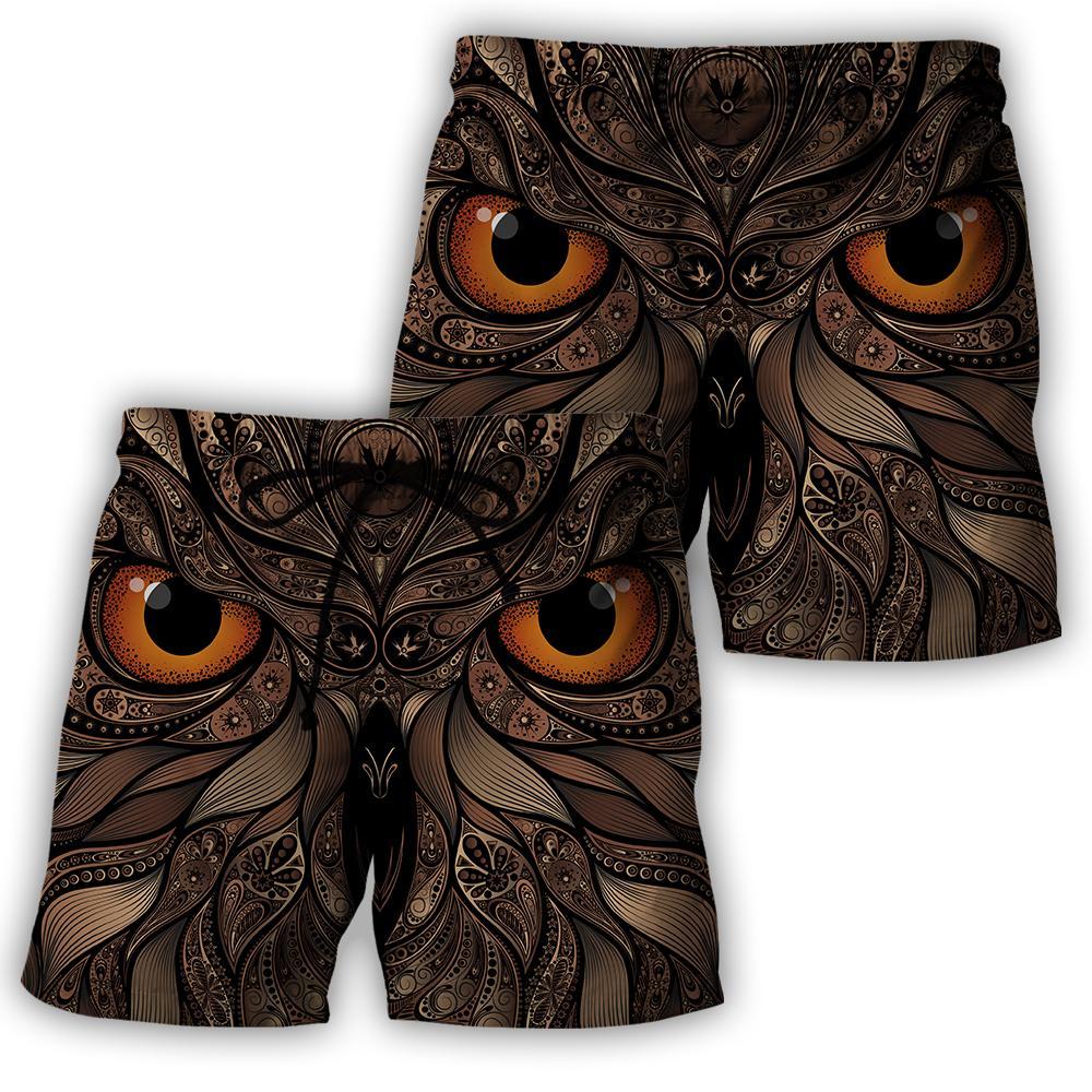 All Over Printed The Night Owl Shirts and Shorts - Amaze Style™-Apparel