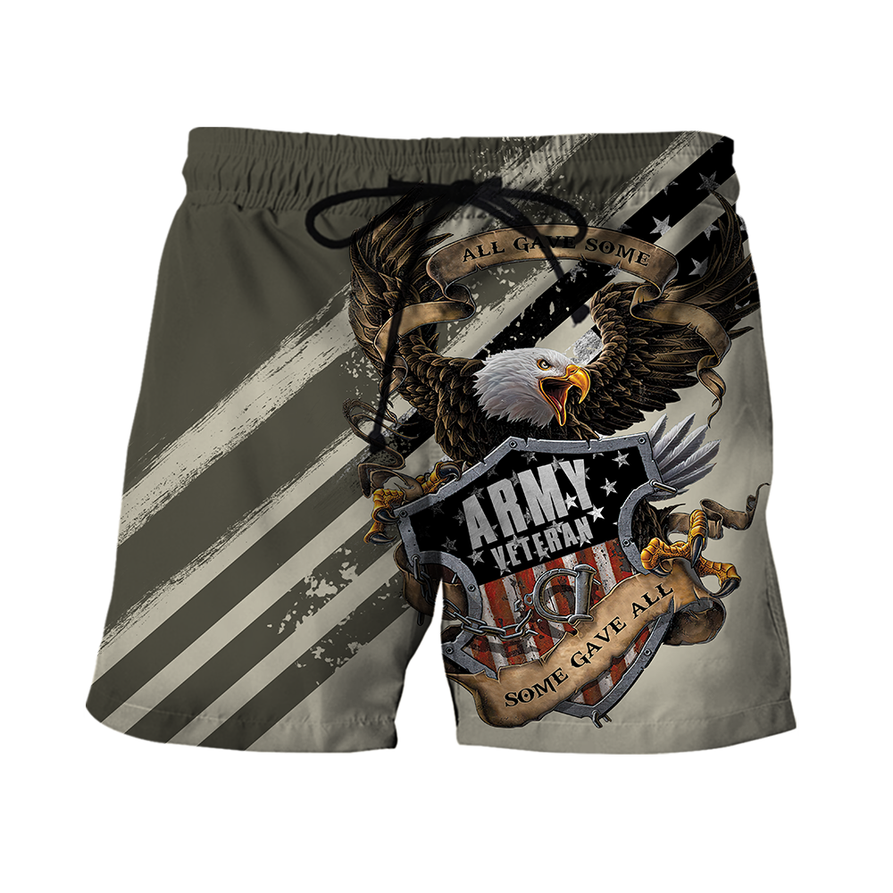 US Veteran Army All Gave Some 3D Shirts Proud Military