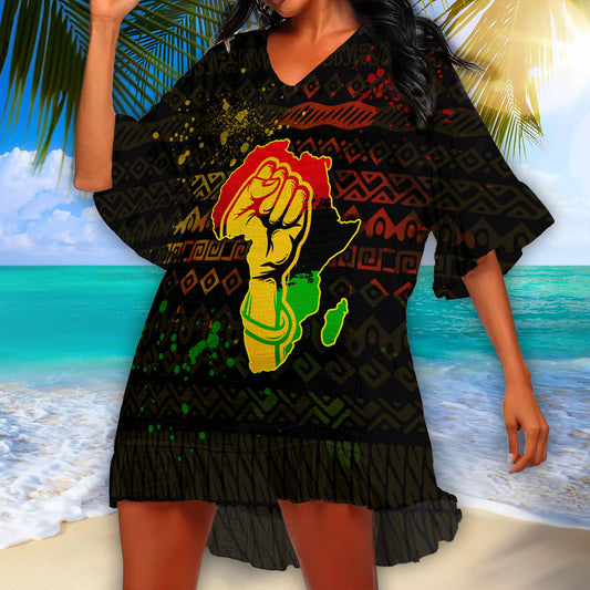African Girl No 4 Swimsuit Cover Up NTN07302002