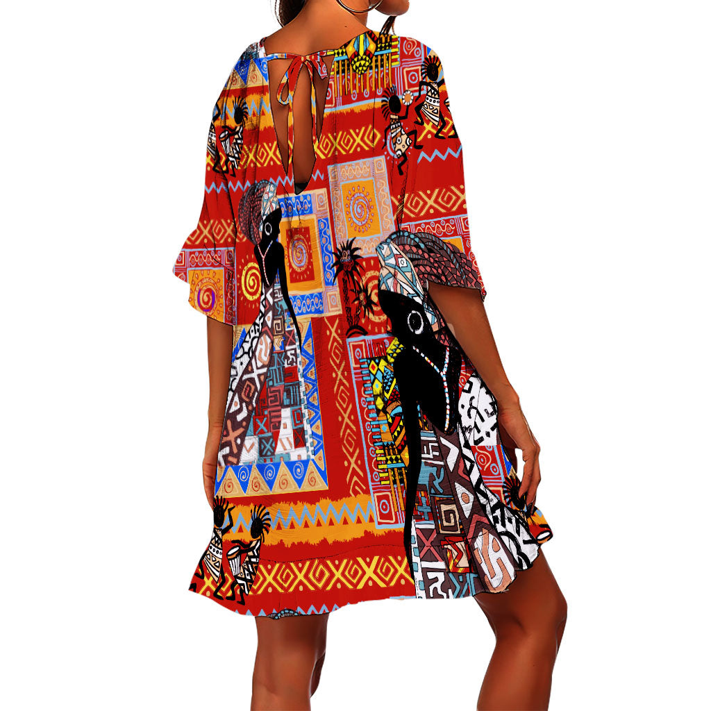 African Girl No 6 Swimsuit Cover Up NTN10072102