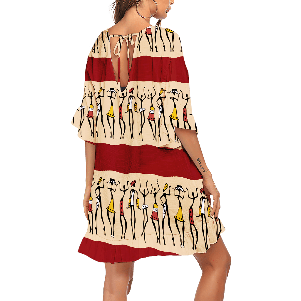 African Culture No 1 Swimsuit Cover Up MH08072101