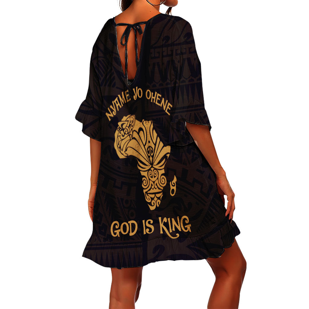 African Girl No 3 Swimsuit Cover Up NTN07042002