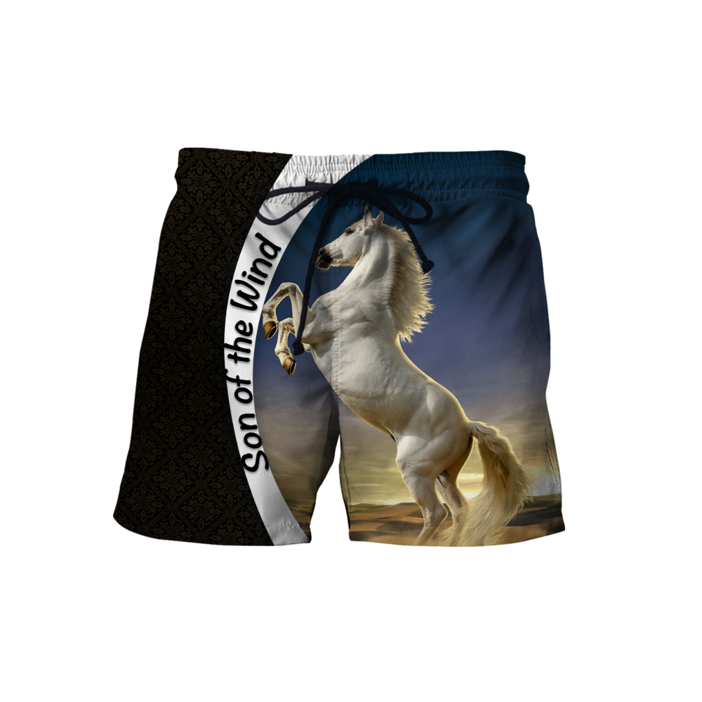 Beautiful White Horse 3D All Over Printed Shirts For Men And Women TNA11192007CL