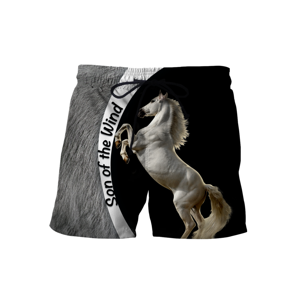 Beautiful White Horse 3D All Over Printed Shirts For Men And Women TNA11202001CL