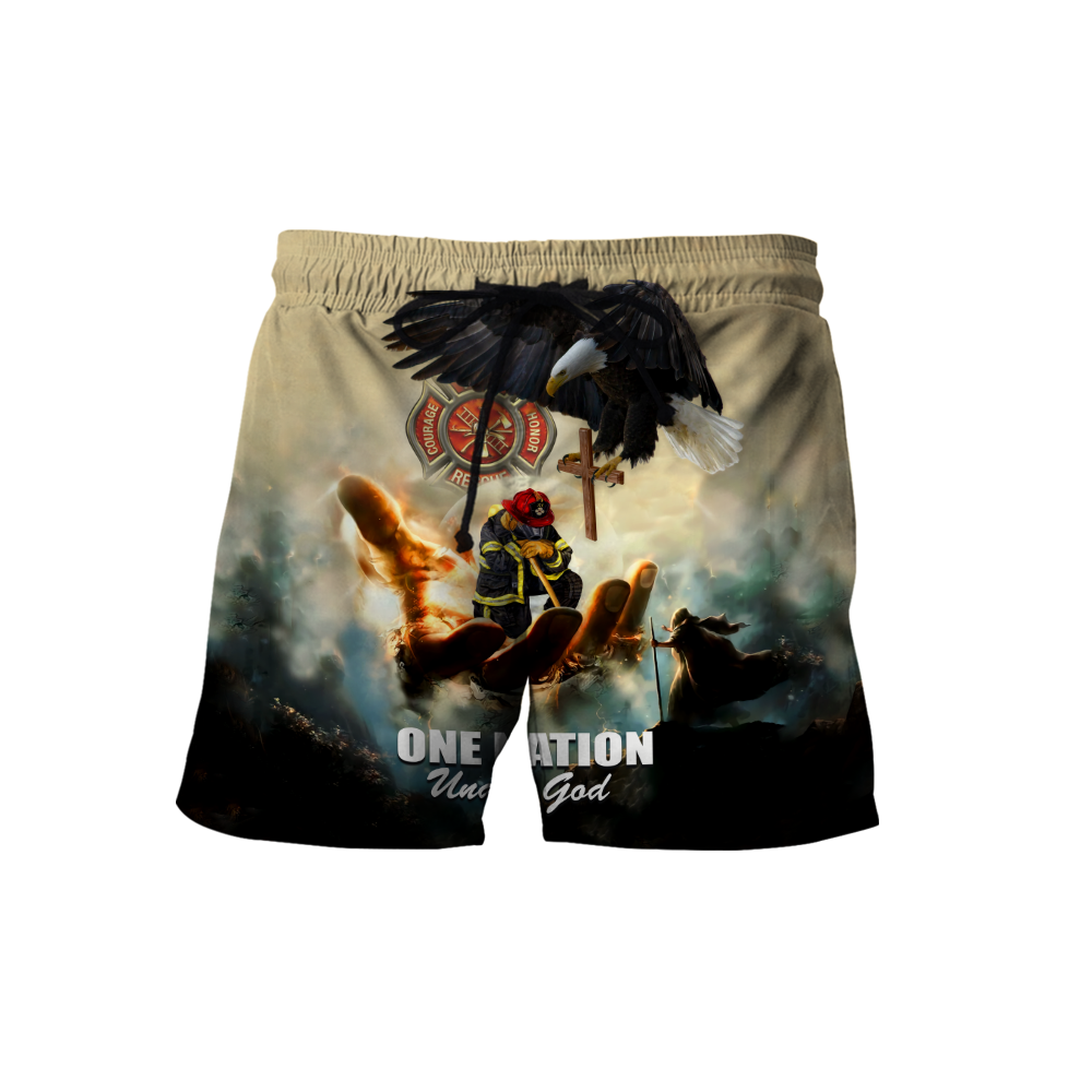 Customize Name Firefighter Hoodie Shirts For Men And Women TNA09032101