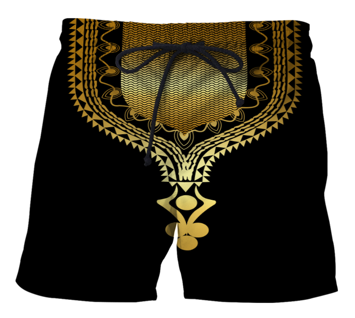 African Culture Dashiki Pattern Unisex Deluxe Hoodie ML