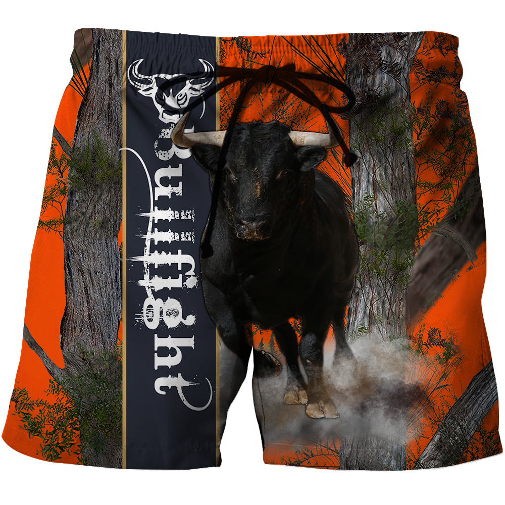 Bullfight Persionalized Name 3D All Over Printed Shirts