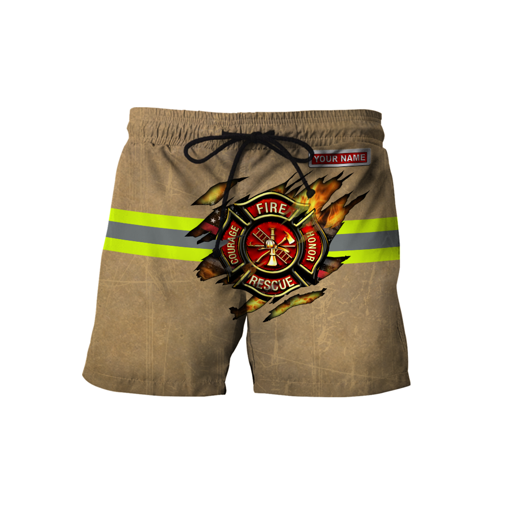 Customize Name Firefighter Hoodie For Men And Women MH22032102