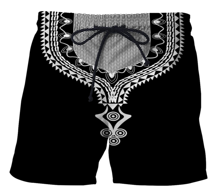 African Culture Dashiki Pattern Unisex Deluxe Hoodie ML