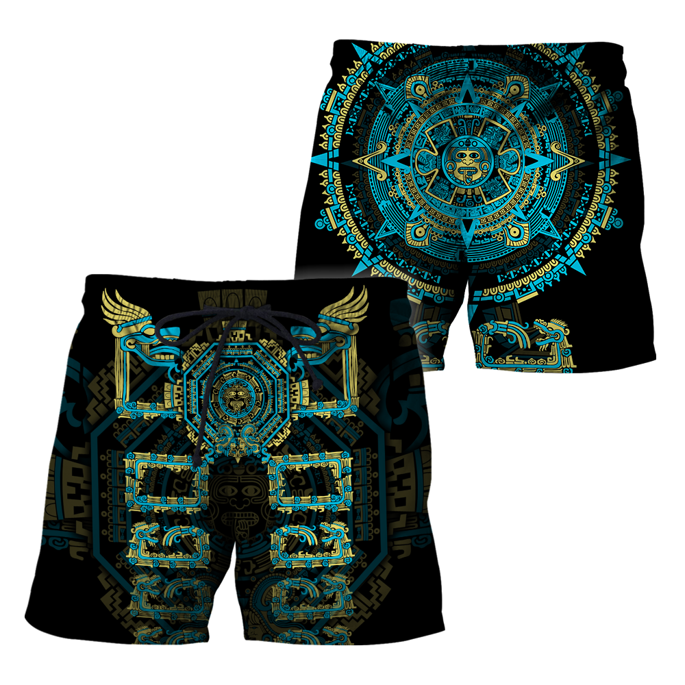 Aztec Mexico 3D All Over Printed Unisex Shirts For Men And Women
