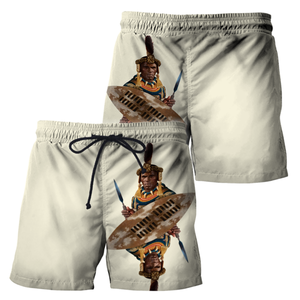 African Culture Black King Zulu Unisex Hoodie ML Personalize Name