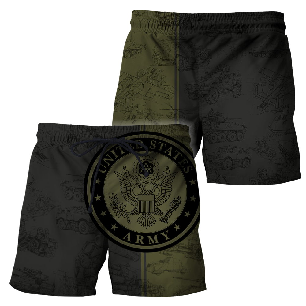 Army Customize Name 3D All Over Printed Shirts TNA27052105