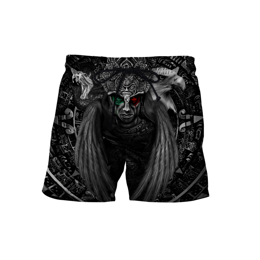 Aztec Warrior 3D All Over Printed Shirts For Men And Women