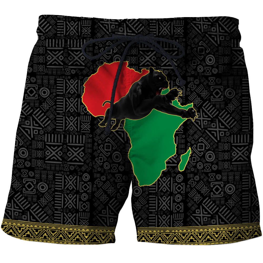 African American Persionalized Your Name 3D All Over Printed Shirts JJ26052103 KT