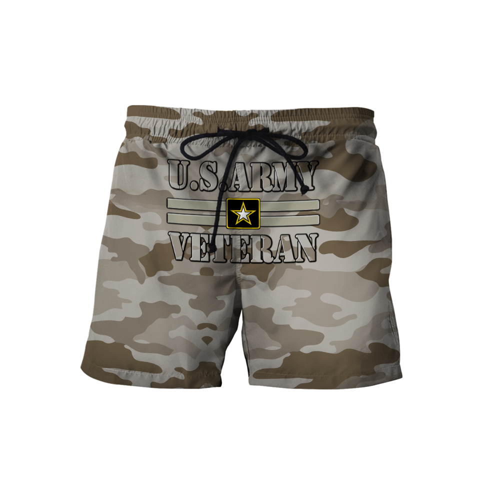 US Army Veteran 3D All Over Printed Shirts PD07122001