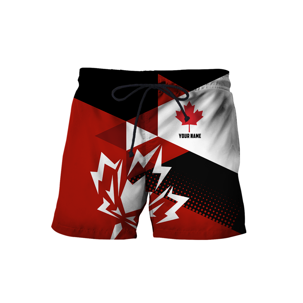 Canada Day No22 Personalized Maple Leaf Pullover Premium Unisex Hoodie