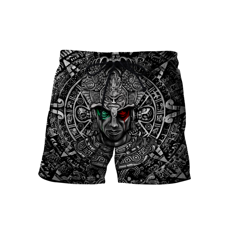 Aztec Warrior 3D All Over Printed Shirts For Men And Women