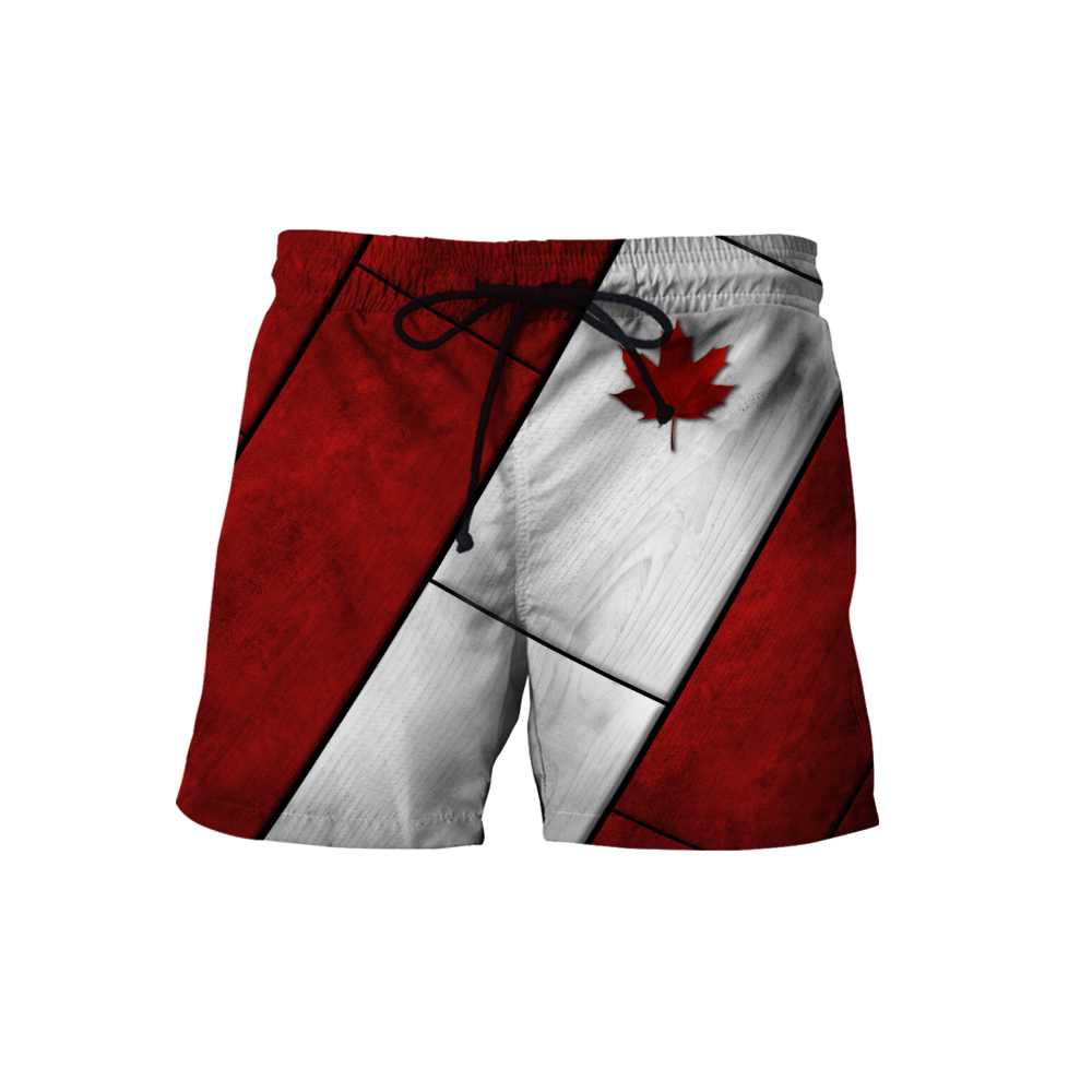 Canada Day No20 Personalized Name Pullover Premium Unisex Hoodie Maple Leaf