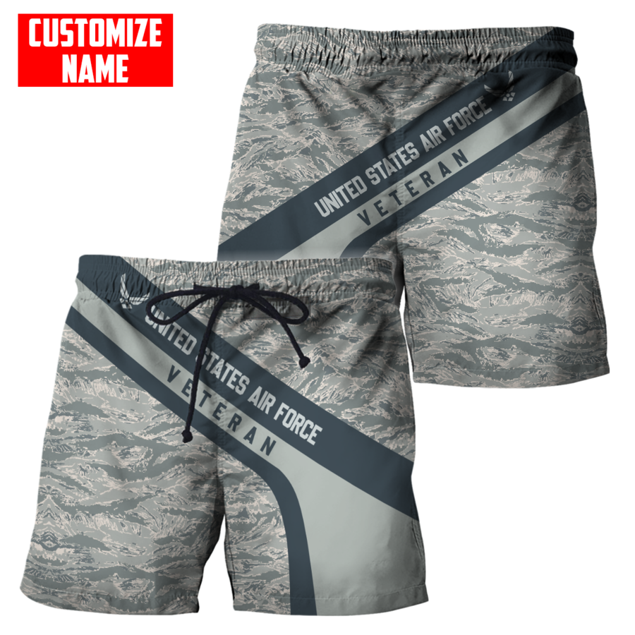 Premium Unique U.S Air Force Veteran Polo All Over Printed Personalized Shirt