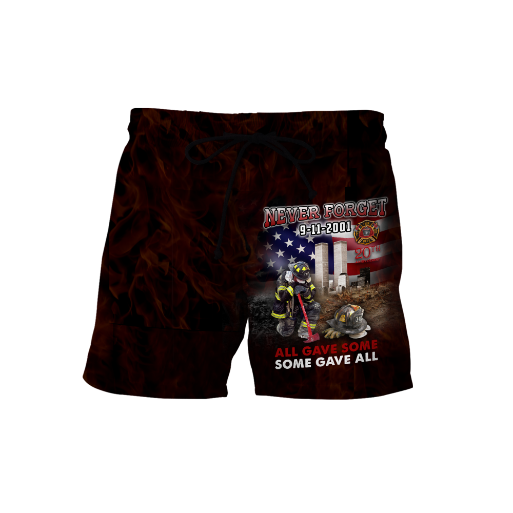 Customize Name Firefighter Hoodie For Men And Women