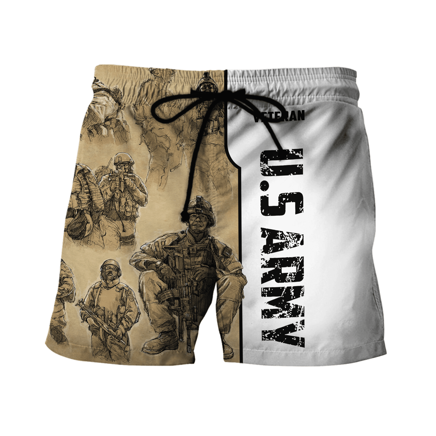 US Veteran 3D All Over Printed Unisex Hoodie