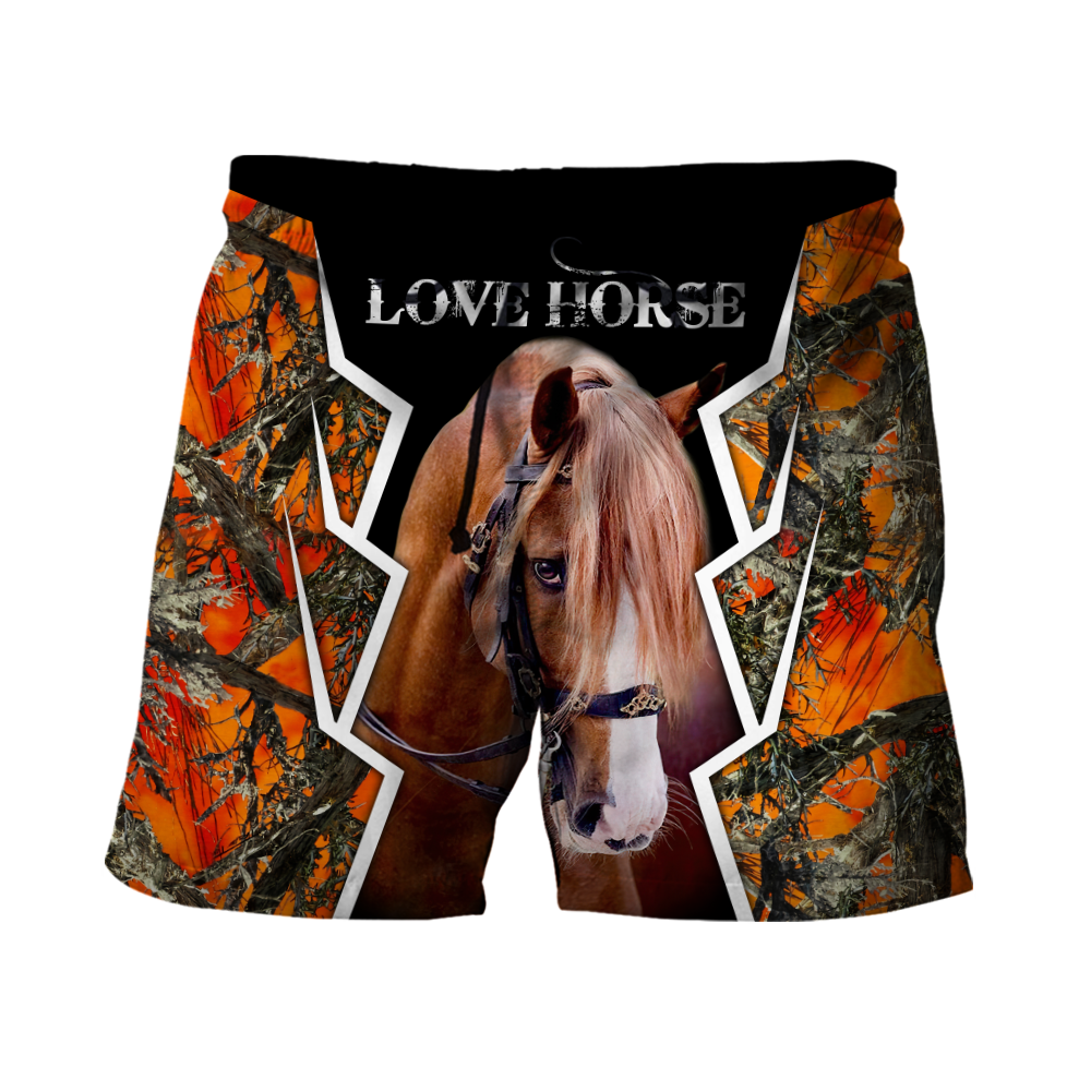 American Quarter Horse Camo 3D All Over Printed Shirts For Men And Women TR1712201CL