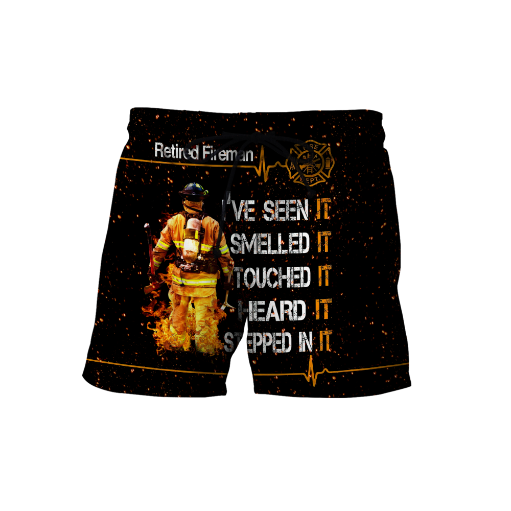 Customize Name Retired Firefighter Hoodie For Men And Women TNA19032102