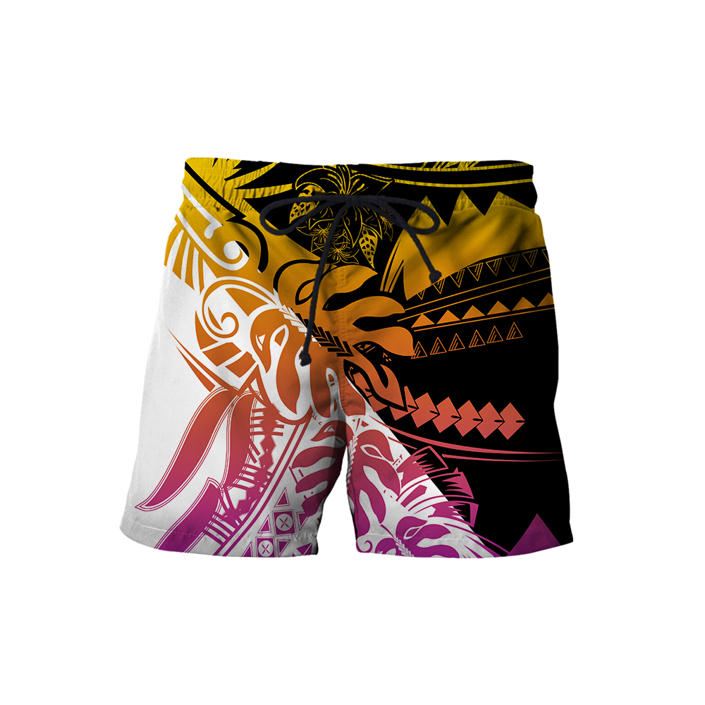 Amazing Polynesian Frangipani Unisex Deluxe Hoodie ML