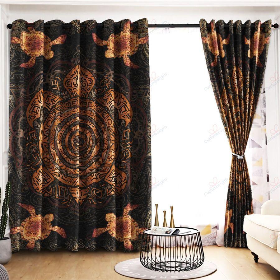 Awesome Sea Turtles Window Curtains SU160601