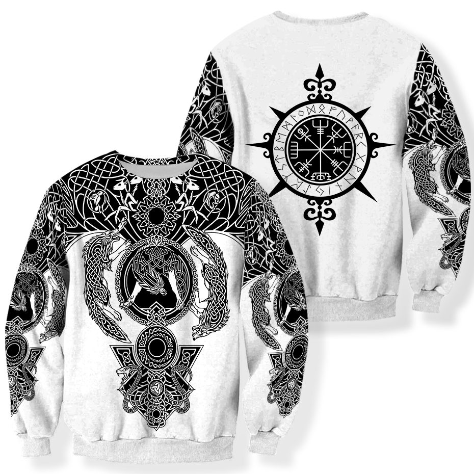 Viking Tattoo All-Over Print - Amaze Style™-Apparel