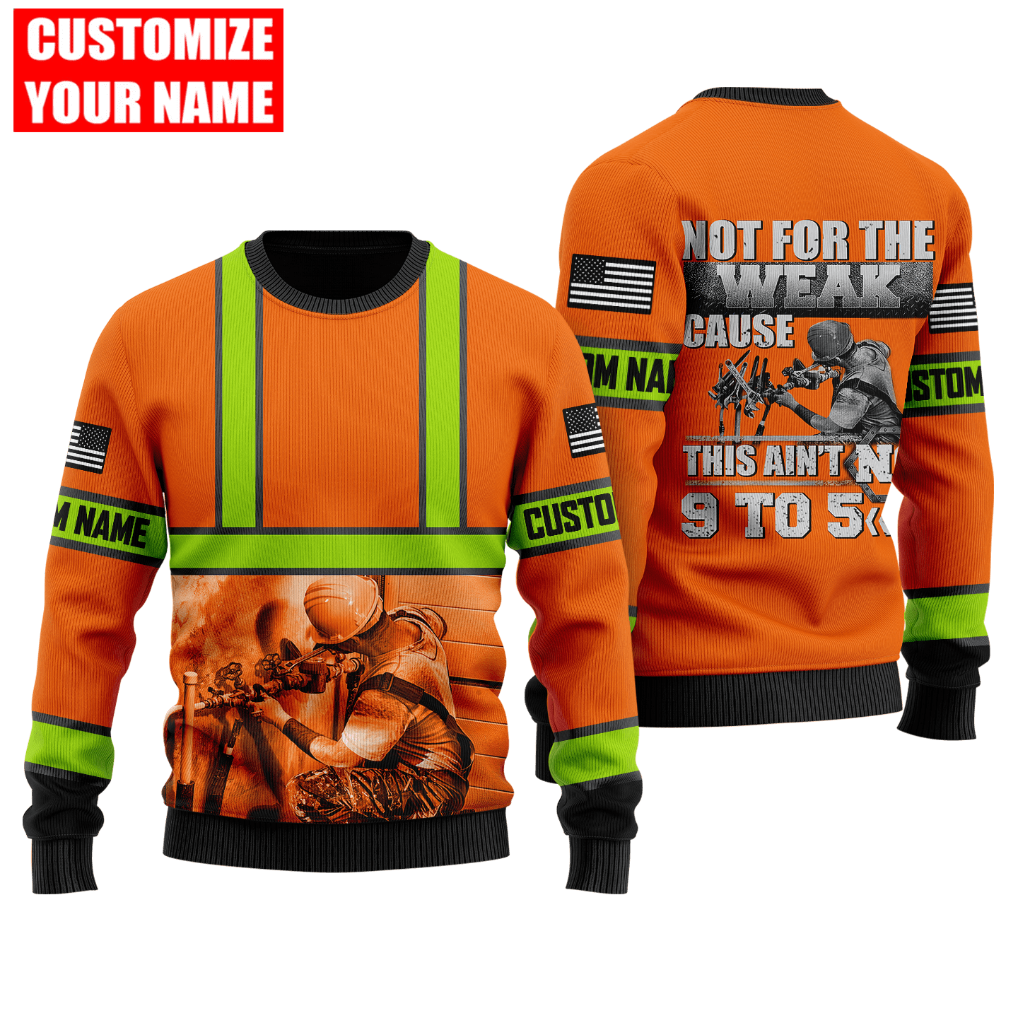 Tmarc Tee Personalized Plumber Safety Apparel